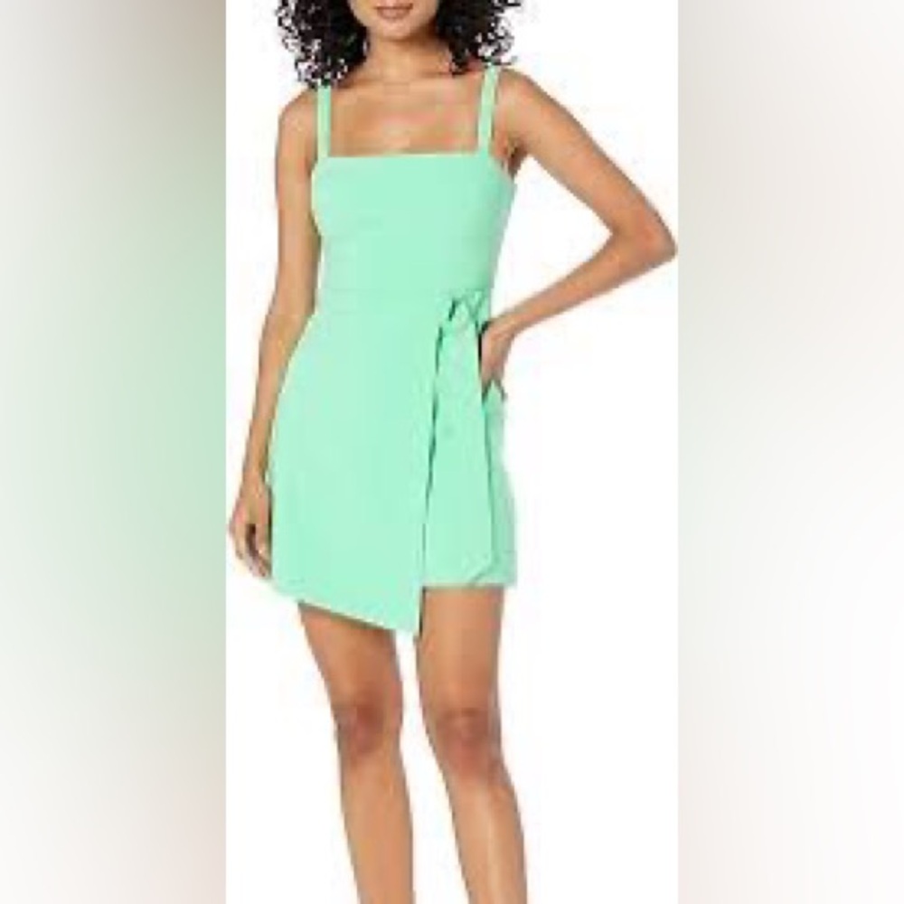 NWT LIKELY Joey Mini Dress in Green